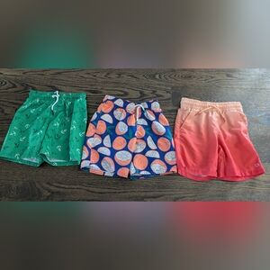 Kids Colorful Swim Trunks Set Size 5